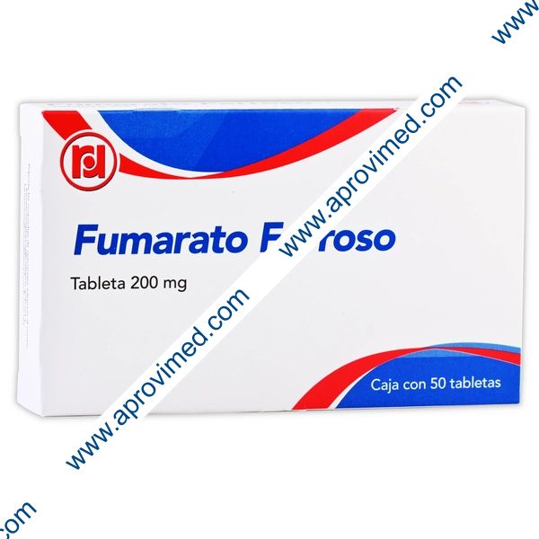 FUMARATO FERROSO (Randall) c/50 TABS. 200 MG.