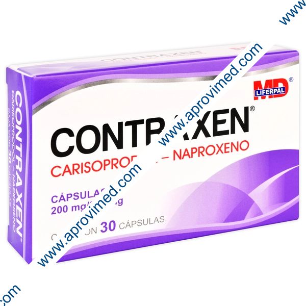 CONTRAXEN c/30 CAPS. 200/250 MG.
