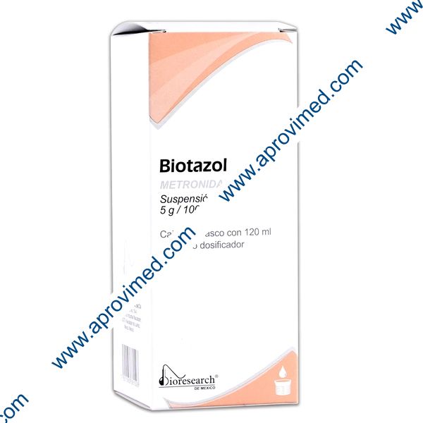 BIOTAZOL SUSP. Fco. 120 ML. 5 G/100 ML.