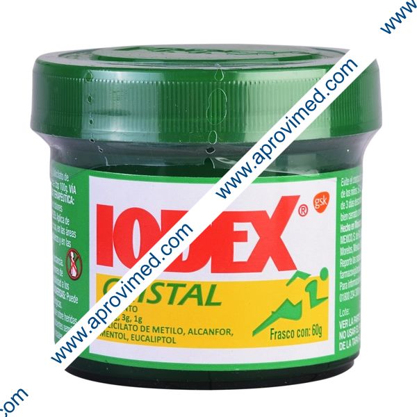 IODEX CRISTAL UNGÜENTO Tarro c/ 60 G. 5-7-3-1 G/100 G.