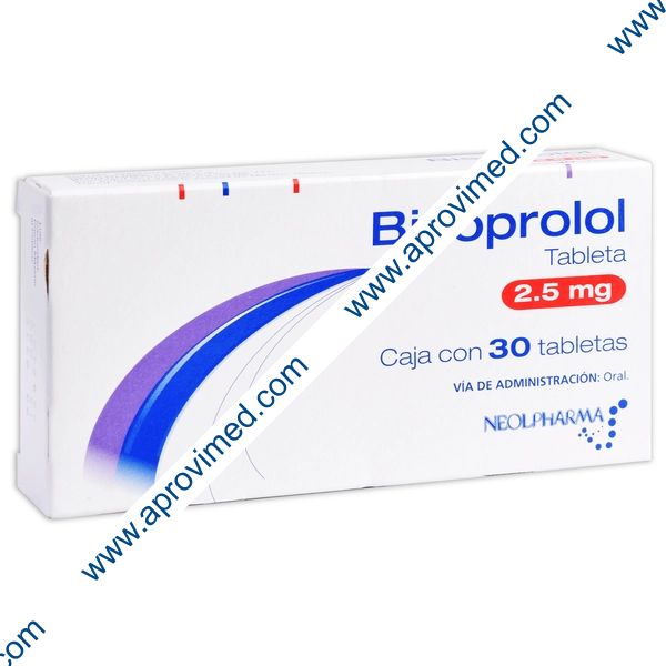BISOPROLOL (Neolpharma) c/30 TABS. 2.5 MG.