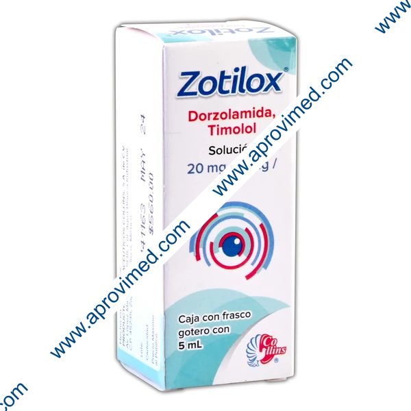 ZOTILOX SOL. Oftálmica Fco. Gotero 5 ML. 20-5 MG/1 ML.