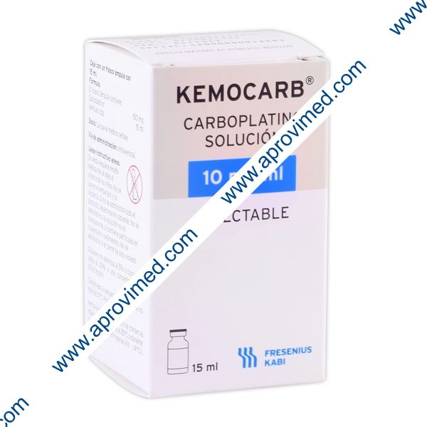 KEMOCARB Sol. Iny. c/1 FCO. AMP. 15 ML. 10 MG/1 ML.