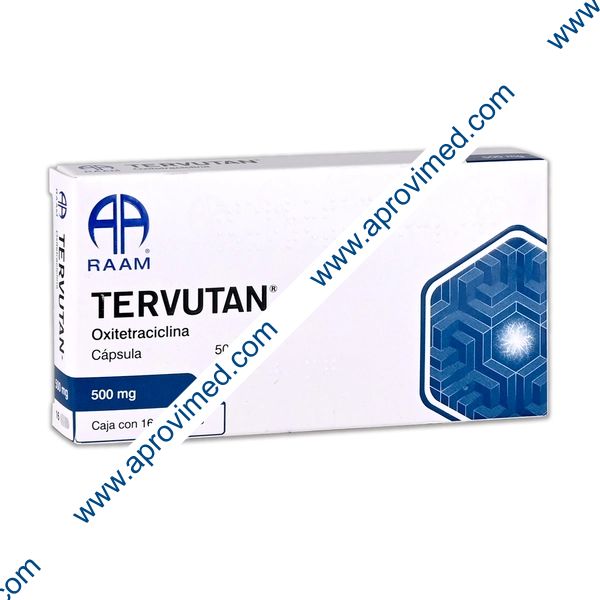 TERVUTAN c/16 CAPS. 500 MG.
