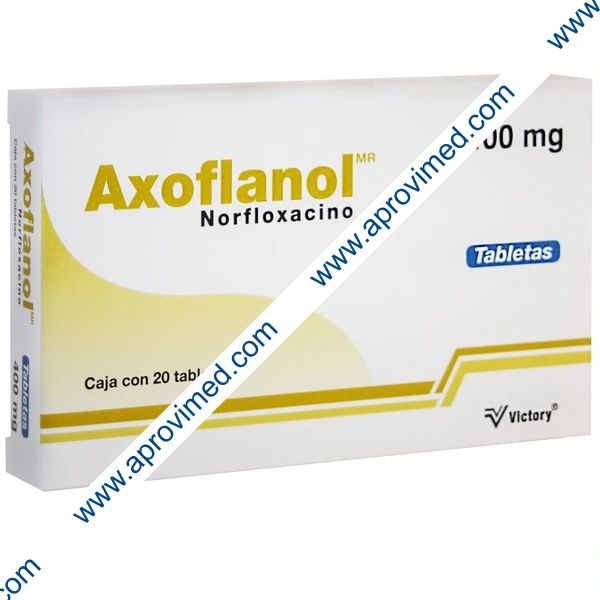 AXOFLANOL c/20 TABS. 400 MG.
