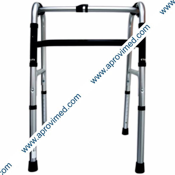 ANDADERA de ALUMINIO RECÍPROCA (Eko-Mobility) Col. Plata.