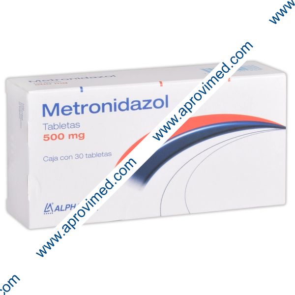 METRONIDAZOL (Alpharma) c/30 TABS. 500 MG.