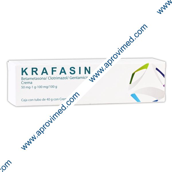 KRAFASIN CREMA Tubo c/40 G. 0.05-0.10-1.0 G/100 G.