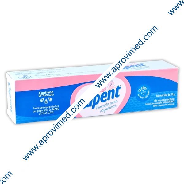CAPENT POMADA Tubo c/110 G. 0.1-25 G/100 G.