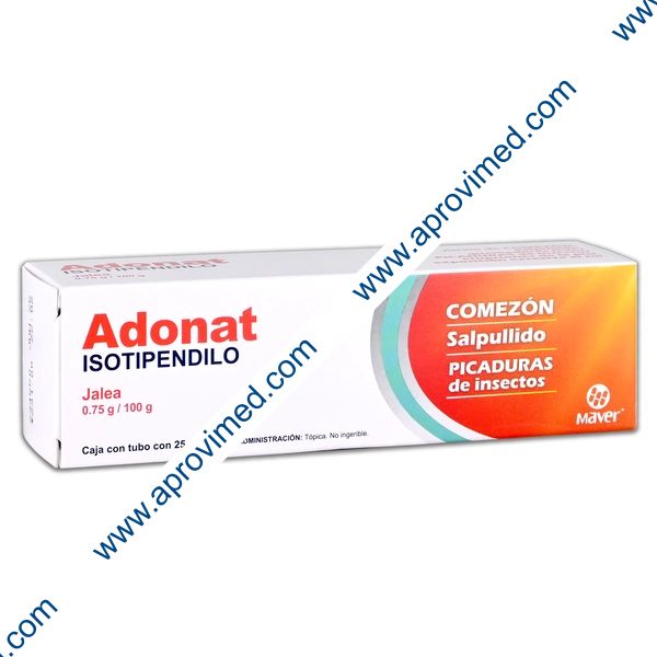 ADONAT JALEA TÓPICA Tubo c/25 G. 0.75 G/100 G.