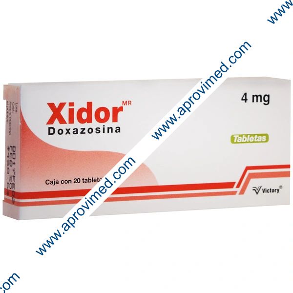 XIDOR c/20 TABS. 4 MG.