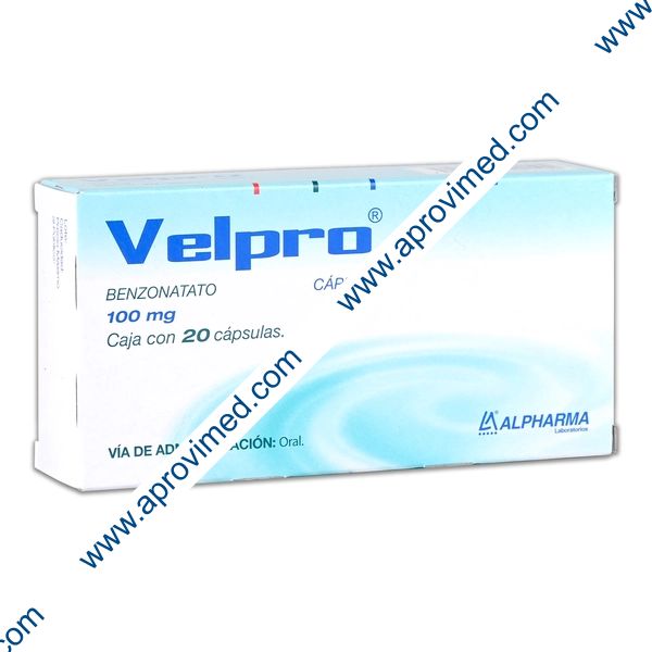 VELPRO c/20 CAPS. 100 MG.