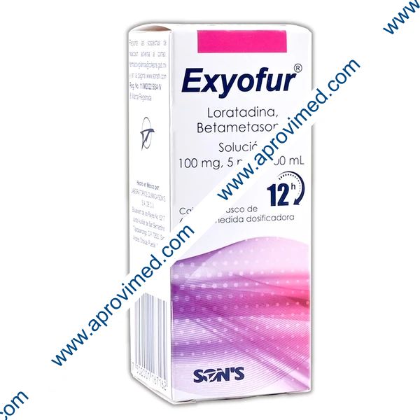 EXYOFUR SOL. 12H Fco 60 ML. 100-5 MG/100 ML.