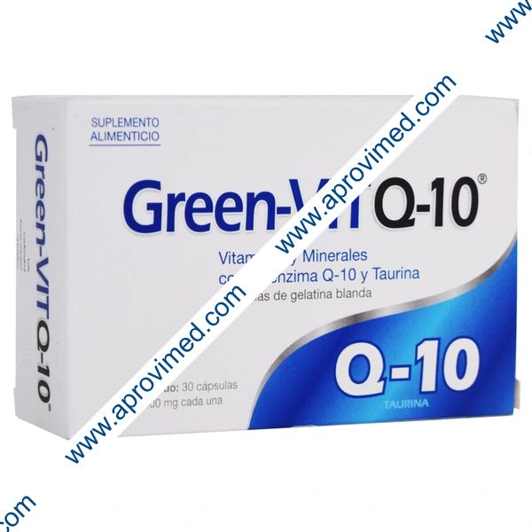 GREEN-VIT Q-10 c/30 CAPS. 1400 MG.