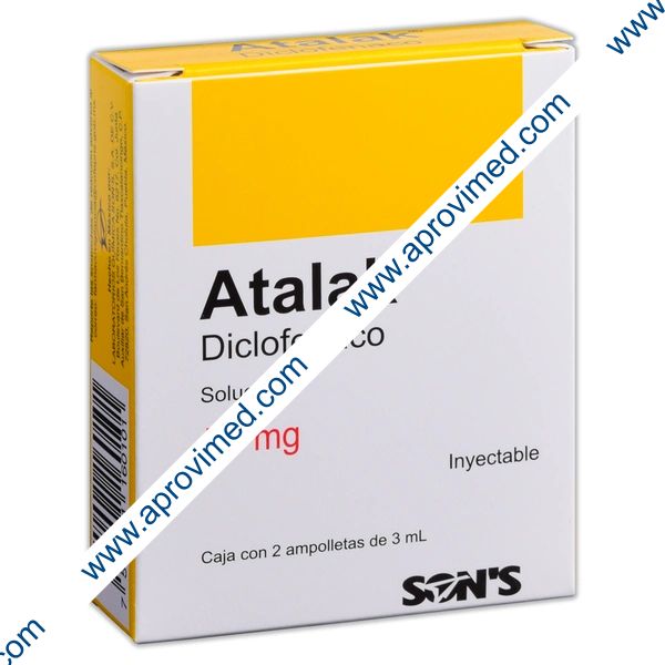 ATALAK Sol. Iny. c/2 AMPTAS. 75 MG/3 ML.
