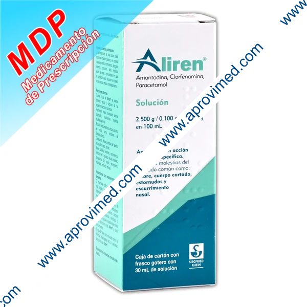 ALIREN SOL. Fco. Gotero 30 ML. 2.5-0.1-15 G/100 ML.