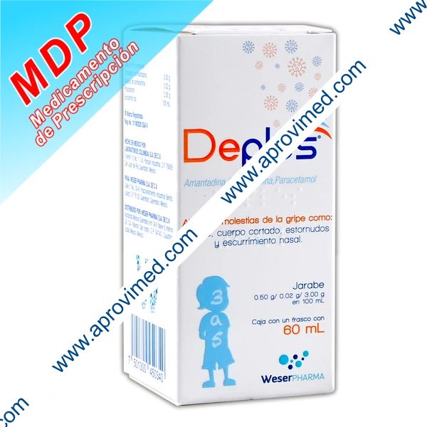 DEPLES JARABE Fco. 60 ML. 0.50-0.02-3.00 G/100 ML.