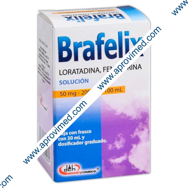 BRAFELIX SOLUCIÓN Fco. 30 ML. 50-200 MG/100 ML. y Dosificador.