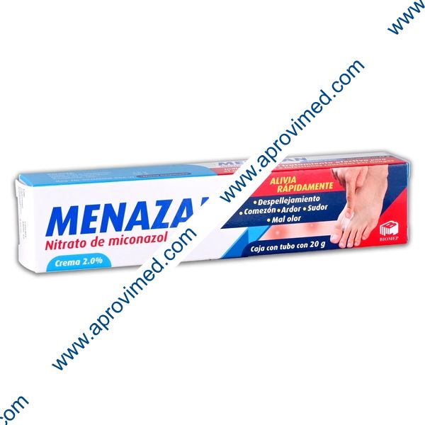 MENAZAN CREMA 2% Tubo c/20 G.