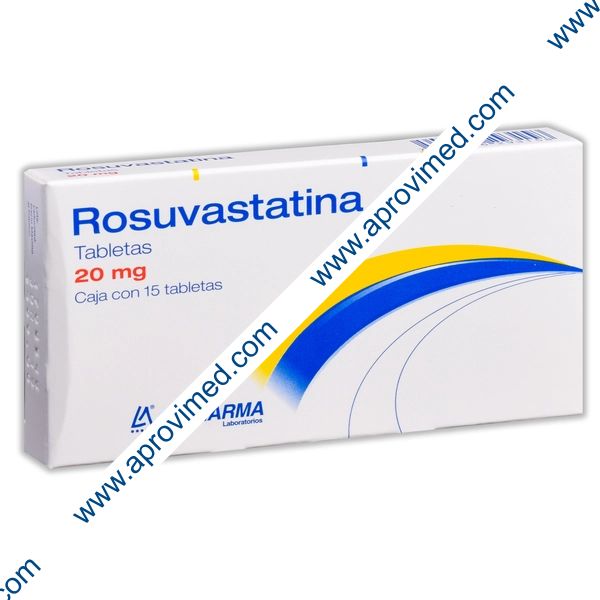 ROSUVASTATINA (Alpharma) c/15 TABS. 20 MG.