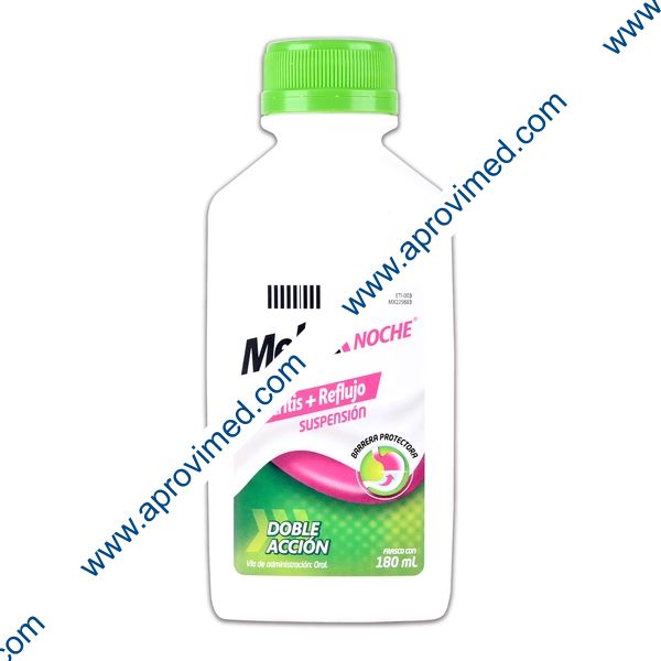 MELOX NOCHE SUSP. Fco. 180 ML. 3.5-2.8-5.0-1.5 G/100 ML.