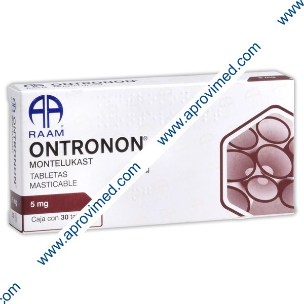 ONTRONON c/30 TABS. Masticables 5 MG.