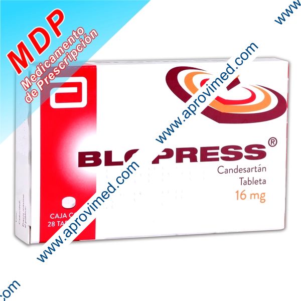 BLOPRESS c/28 TABS. 16MG.
