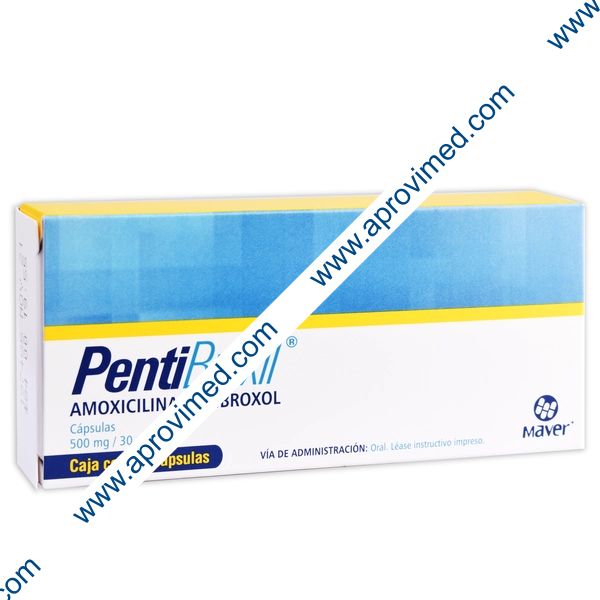 PENTIBROXIL c/12 CAPS. 500/30 MG.