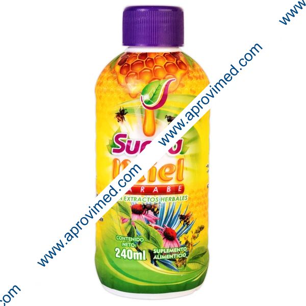 SUPRA MIEL JARABE 240 ML.