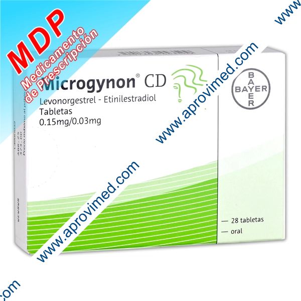 MICROGYNON CD c/28 TABS. 0.15/0.03 MG.