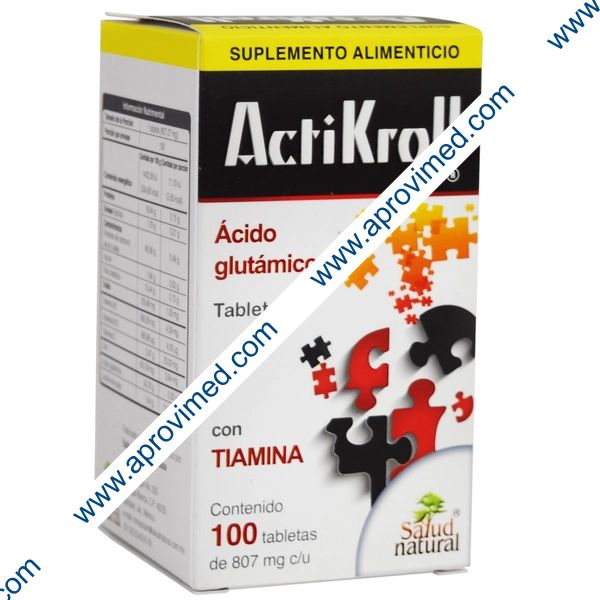 ACTIKROLL c/100 TABS. 807 MG.