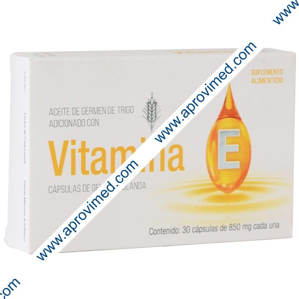 VITAMINA E (Progela) c/30 CAPS. 850 MG.