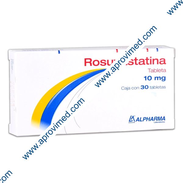 ROSUVASTATINA (Alpharma) c/30 TABS. 10 MG.