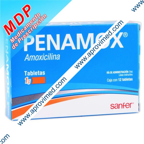 PENAMOX c/12 TABLETAS 1 G.