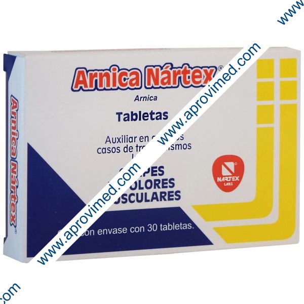 ARNICA NÁRTEX c/30 TABS. 6 C.