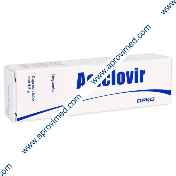 ACICLOVIR (Opko) Ungüento Oft. TUBO c/4.5 G. 30 MG/1 G.