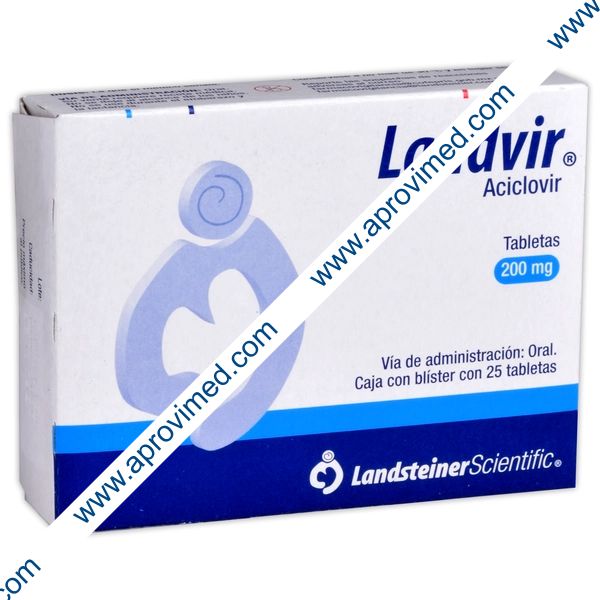 LANDVIR c/25 TABS. 200 MG.