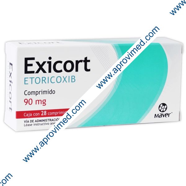 EXICORT c/28 COMPS. 90 MG.