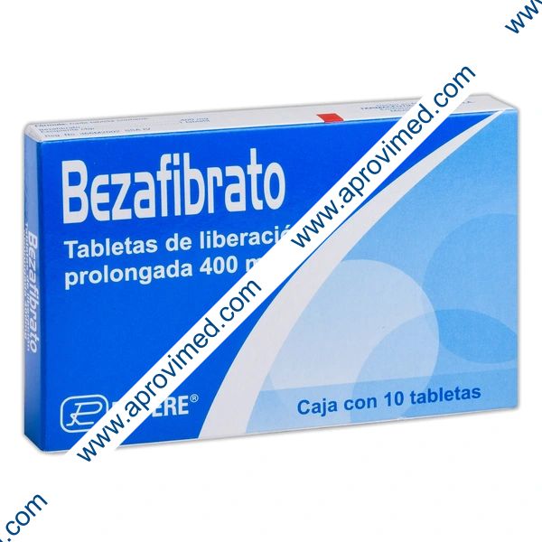 BEZAFIBRATO (Rayere) c/10 TABS. L.P. 400 MG.