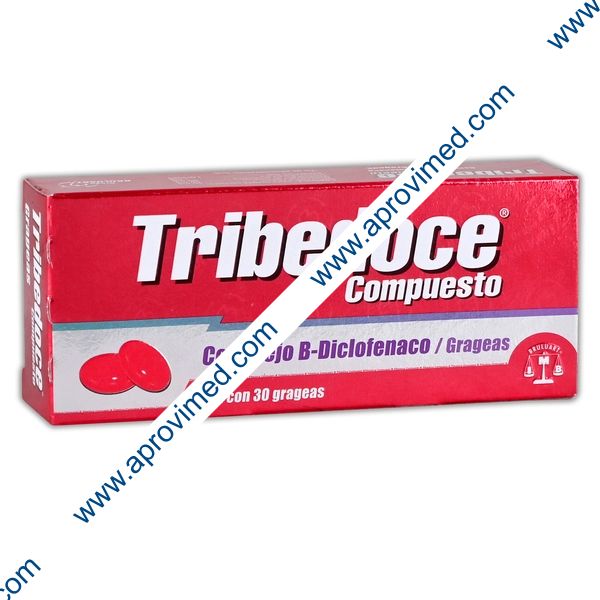 TRIBEDOCE Compuesto c/30 GRAG. 50/50/50/1 MG.