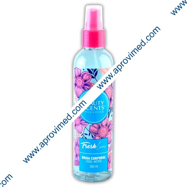 BEAUTY SCENTS FRESH LOVE COOL NOTES Brisa Corporal Fco. c/250 ML.