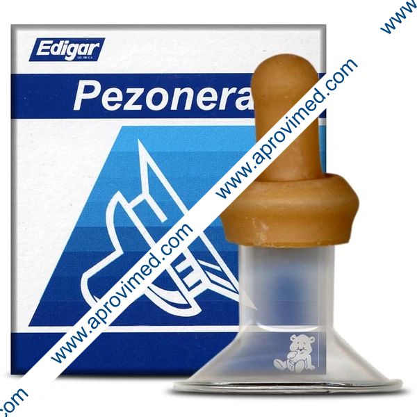PEZONERA DE CRISTAL c/MAMILA (Edigar) Caja c/1 Pza.