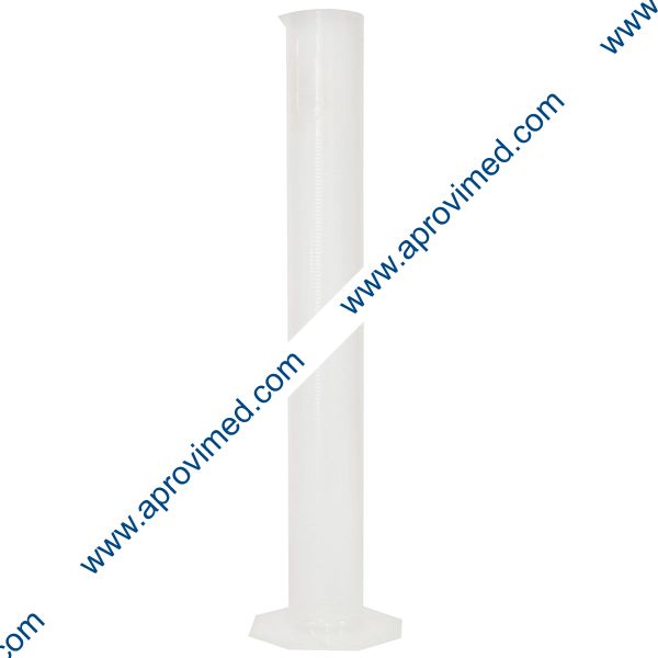 PROBETA GRADUADA de PLÁSTICO (Edigar) Cap. 250 ML. c/1 Pza.