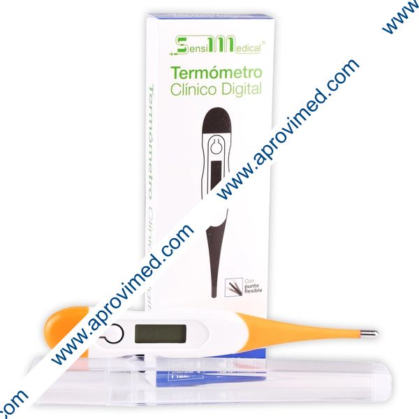 TERMOMETRO CLINICO DIGITAL Punta Flexible (SensiMedical) c/1 Pza.