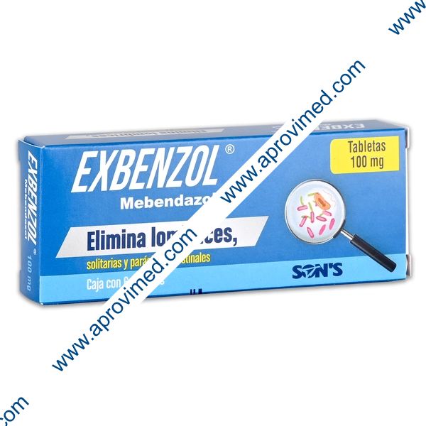 EXBENZOL c/6 TABS. 100 MG.