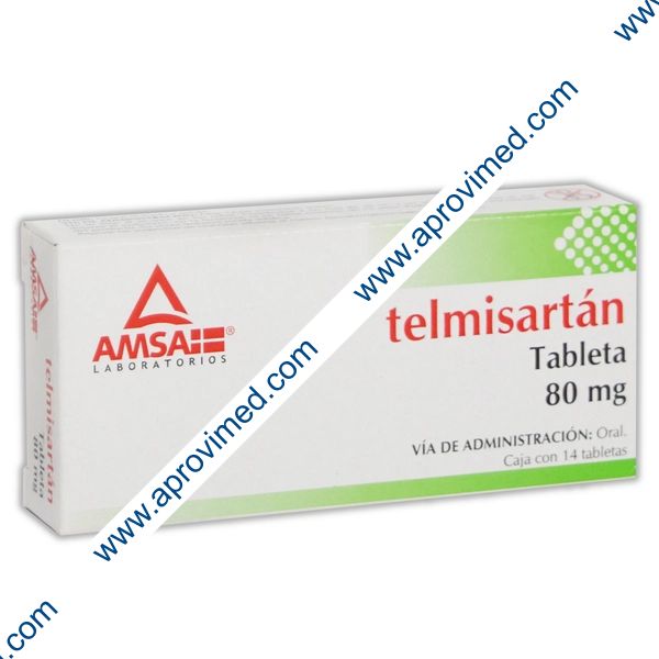 TELMISARTÁN (Amsa) c/14 TABS. 80 MG.