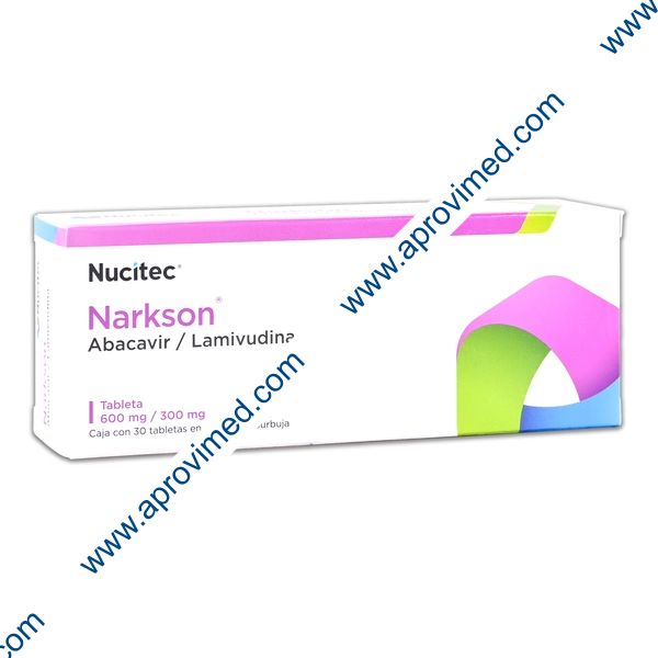 NARKSON c/30 TABS. 600/300 MG.