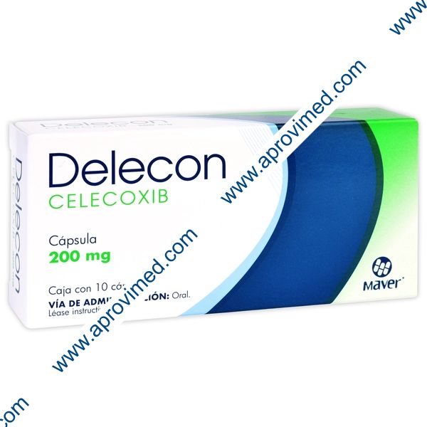 DELECON c/10 CAPS. 200 MG.