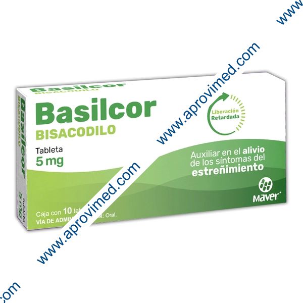 BASILCOR c/10 TABS. L.R. 5 MG.