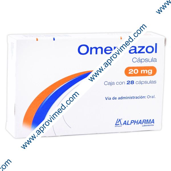 OMEPRAZOL (Alpharma) c/28 CAPS. 20 MG.